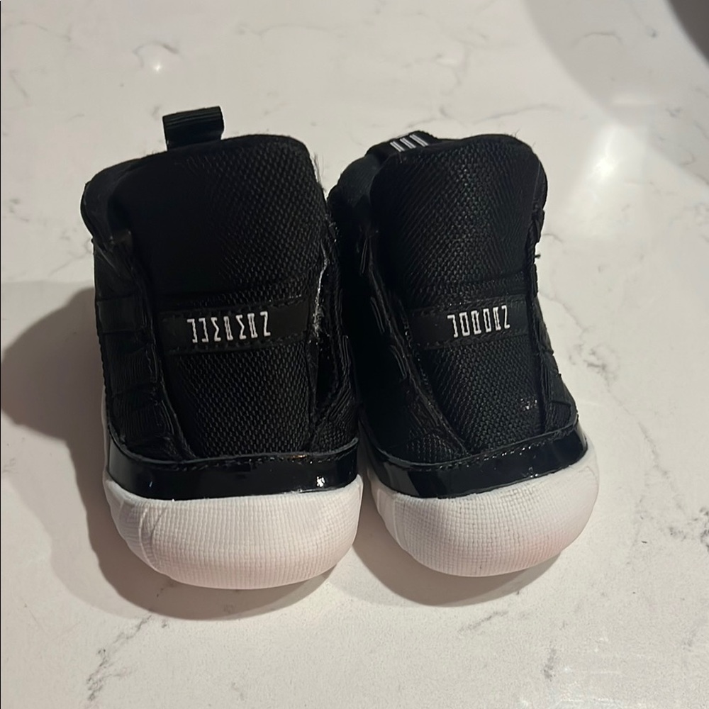 Jordan Black and White Sneakers Modern Minimalist Design